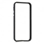 Protective Ultraslim Bumper - силиконов бъмпер за iPhone 5, iPhone 5S, iPhone SE (черен)