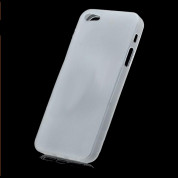 Skinny TPU Case - термополиуретанов калъф за iPhone 5, iPhone 5S, iPhone SE (прозрачен-мат) 1