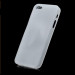 Skinny TPU Case - термополиуретанов калъф за iPhone 5, iPhone 5S, iPhone SE (прозрачен-мат) 2