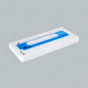Tape Case - силиконов калъф за iPhone 5, iPhone 5S, iPhone SE (бял) 1