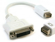 Apple Mini DVI to DVI Adapter - оригинален Mini DVI към DVI адаптер 1