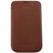 Samsung genuine leather pouch for Galaxy Note 2 N7100 (brown)