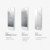 SwitchEasy Pure Matte - комплект защитни покрития за дисплея и задната част на iPhone 5, iPhone 5S, iPhone SE (4 броя) 4
