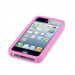 Silicone Skin Case  - силиконов калъф за iPhone 5, iPhone 5S, iPhone SE (розов) 2