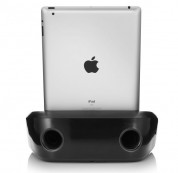 JBL OnBeat aWake Wireless Dock Speaker - безжичен спийкър за iPhone 2G, iPhone 3G/3GS, iPhone 4/4S, iPad 1, iPad 2, iPad 3 и iPod (модели до 2012 година) и всяко устройство с Bluetooth (черен) 1