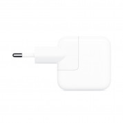 Apple 12W USB Power Adapter - оригинално захранване за iPad, iPhone, iPod (EU стандарт) (ритейл опаковка) 1