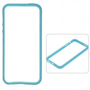 Protective Ultraslim Bumper - силиконов бъмпер за iPhone 5, iPhone 5S, iPhone SE (светлосин)