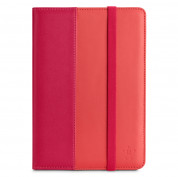 Belkin Verve Tab Folio - кожен калъф с поставка за iPad Mini, iPad mini 2, iPad mini 3 (червен)
