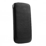 Sena Ultraslim Pouch - кожен калъф за Samsung Galaxy S2 i9100 (естествена кожа, ръчна изработка) (черен) 1