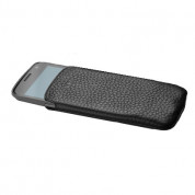 Sena Ultraslim Pouch - кожен калъф за Samsung Galaxy S2 i9100 (естествена кожа, ръчна изработка) (черен) 3