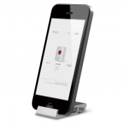 Elago S5 Stand - алуминиева поставка за iPhone 5, iPhone 5S, iPhone SE, iPhone 5C (сребрист)