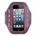 Belkin ProFit Armband - спортен калъф за ръката за iPhone 5, iPhone 5S, iPhone SE (розов-сив) 2