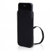 Knomo Leather Sleeve Elastic - кожен калъф за iPhone 5, iPhone 5S, iPhone SE (естествена кожа, ръчна изработка) - черен 2