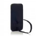 Knomo Leather Sleeve Elastic - кожен калъф за iPhone 5, iPhone 5S, iPhone SE (естествена кожа, ръчна изработка) - черен 3
