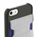 Belkin Snap Folio - кожен флип кейс за iPhone 5, iPhone 5S, iPhone SE (син) 3
