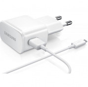 Samsung Travel 2А Charger ETA-U90EWE - захранване с USB изход и MicroUSB кабел за Samsung мобилни устройства (бял) (bulk)