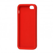 Silicone Skin Case for iPhone 5, iPhone 5S, iPhone SE (red) 1