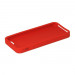 Silicone Skin Case - силиконов калъф за iPhone 5, iPhone 5S, iPhone SE (червен) 4