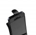 SENA Hampton Flip - кожен калъф (ръчна изработка, естествена кожа) за iPhone 5, iPhone 5S, iPhone SE (черен) 4