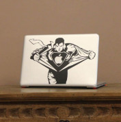 MacBookArt Sticker Superman - скин за задната част на MacBook Pro 15 и 17 1