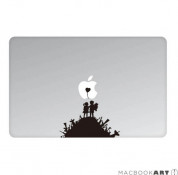 MacBookArt Sticker Make Love Not War - скин за задната част на MacBook Pro 15 и 17