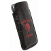Motörhead Burner Mobile Case L Long - кожен калъф за iPhone 5, iPhone 5S, iPhone SE, iPhone 5C, Xperia J и мобилни телефони (черен-червен) 1