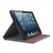 Belkin Leather Tab с Auto Wake - кожен калъф с поставка за iPad Mini, iPad mini 2, iPad mini 3 (сив) 1