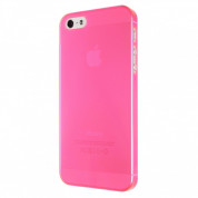Artwizz SeeJacket® Clip Neon - поликарбонатов кейс за iPhone 5, iPhone 5S, iPhone SE (розов-прозрачен) 3