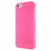Artwizz SeeJacket® Clip Neon - поликарбонатов кейс за iPhone 5, iPhone 5S, iPhone SE (розов-прозрачен) 4