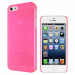 Artwizz SeeJacket® Clip Neon - поликарбонатов кейс за iPhone 5, iPhone 5S, iPhone SE (розов-прозрачен) 2