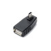 Angled Mini USB OTG Adapter - адаптер от miniUSB към женско USB за мобилни устройства 3