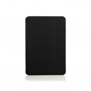 Knomo Folio Case - кожен кейс (естествена кожа) и поставка за iPad mini, iPad mini 2, iPad mini 3 (черен)