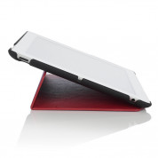 Knomo Leather Folio Case - кожен кейс и поставка за iPad mini, iPad mini 2, iPad mini 3 (червен) 2