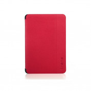 Knomo Leather Folio Case - кожен кейс и поставка за iPad mini, iPad mini 2, iPad mini 3 (червен)