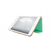 SwitchEasy Pelle Swarovski - луксозен кожен калъф и поставка за iPad mini, iPad mini 2 (зелен) 3