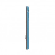SwitchEasy Pelle - луксозен кожен калъф и поставка за iPad mini, iPad mini 2 (син) 2