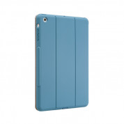 SwitchEasy Pelle - луксозен кожен калъф и поставка за iPad mini, iPad mini 2 (син) 1