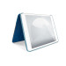SwitchEasy Pelle - луксозен кожен калъф и поставка за iPad mini, iPad mini 2 (син) 9