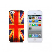 Retro Style Faceplate UK - поликарбонатов кейс за iPhone 5, iPhone 5S, iPhone SE