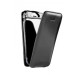 SENA Magnet Flipper - кожен калъф (ръчна изработка, естествена кожа) за iPhone 5, iPhone 5S, iPhone SE (черен) 1