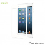 Moshi iVisor XT Clear - качествено защитно покритие за iPad mini, iPad mini 2, iPad mini 3 (бял)