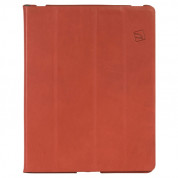 Tucano Cornice Folio Case - кожен калъф и поставка за iPad mini, iPad mini 2, iPad mini 3 (червен)