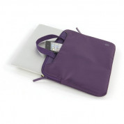 Tucano Mini Sleeve - практична чанта с дръжки за MacBook Air 11, таблети и нетбуци до 11 инча (лилава) 2