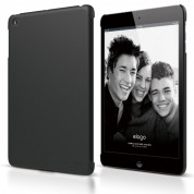 Elago A4M Slim Fit Case - кейс за iPad Mini, iPad mini 2, iPad mini 3 - съвместим със Smart Cover (черен)