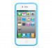 Apple iPhone 5, iPhone 5S, iPhone SE Bumper - силиконов бъмпер за iPhone 5, iPhone 5S, iPhone SE (син) 1