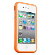 Apple iPhone 5, iPhone 5S, iPhone SE Bumper - Silicone Bumper for iPhone 5, iPhone 5S, iPhone SE (Orange) 3