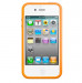 Apple iPhone 5, iPhone 5S, iPhone SE Bumper - силиконов бъмпер за iPhone 5, iPhone 5S, iPhone SE (оранжев) 1