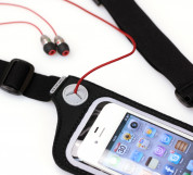 Tunewear Jogpocket - неопренов спортен калъф за iPhone и мобилни телефони (черен) 3