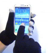 A-Solar Gloves L - зимни ръкавици за тъч екрани (черни)
