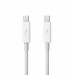 Apple Thunderbolt cable - тъндърболт кабел за Mac и компютри 0.5 метра (бял) 1